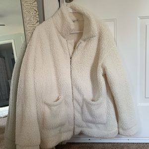 Oversized Sherpa Full Zip